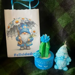 Gnomo azul claro 🩵