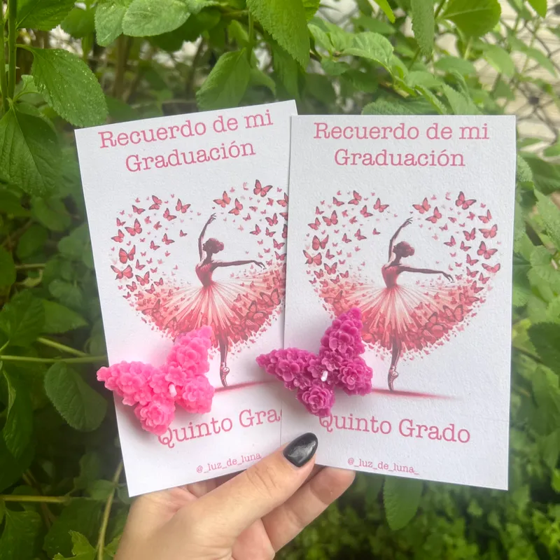 Recuerdo de graduación (Mariposa)