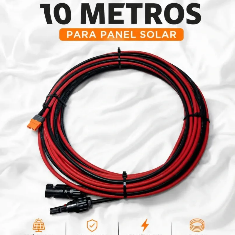 Cable del Ecoflow al Panel Solar