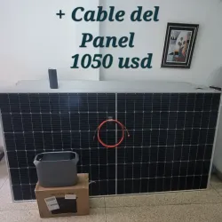 Combo Ecoflow +Panel (550w)+Cable 3 Metros