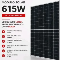 Panel Solar Longi 615w