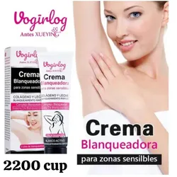 Crema blanqueadora