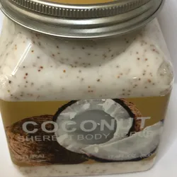 Exfoliante corporal de coco