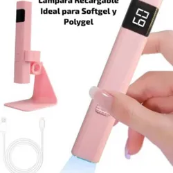 Lámpara recargable portátil