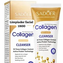 Limpiador facial de colágeno 