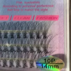 Pestañas de grupo 10P 14 mm