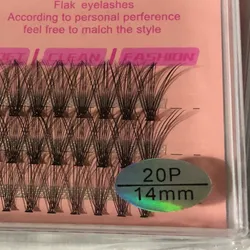 Pestañas de grupo 20P 14mm