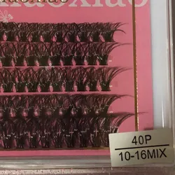 Pestañas de grupo mixtas 40P 10-16mix