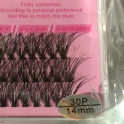 Pestañas de punto 30 P