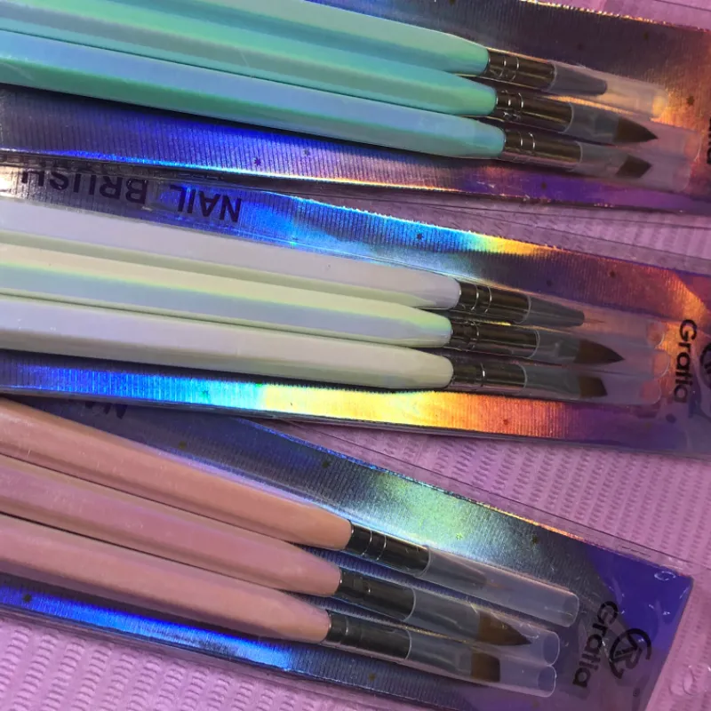 Pincel de aplicación,liner,lengua de gato