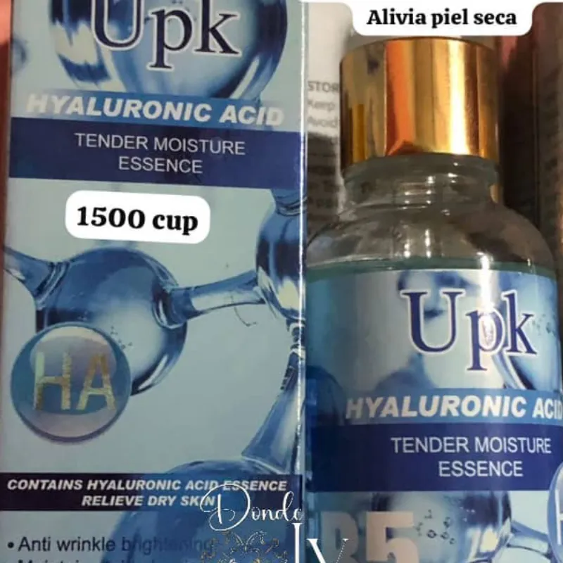Serum facial de ácido hialuronico