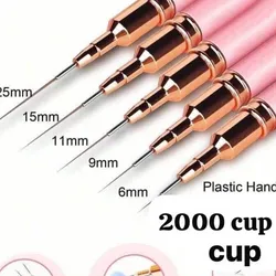 Set de 5 Píncel liner