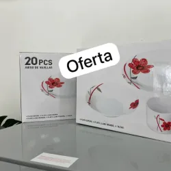 JUEGO DE VAjILLA 