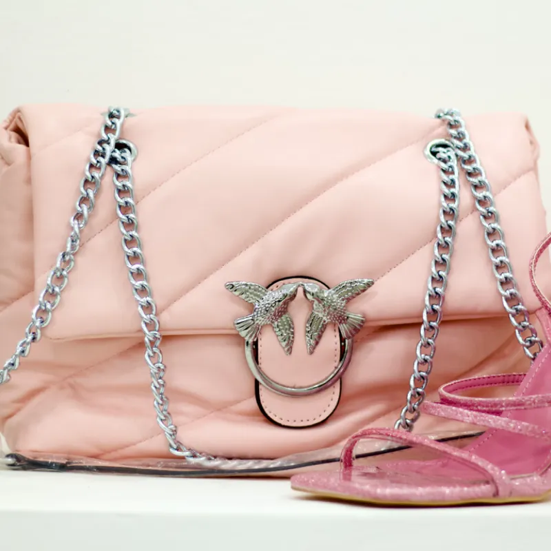 Cartera Pinko Rosa