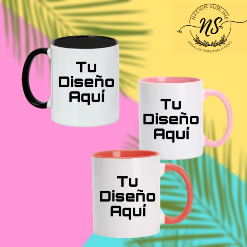 Taza Bicolor