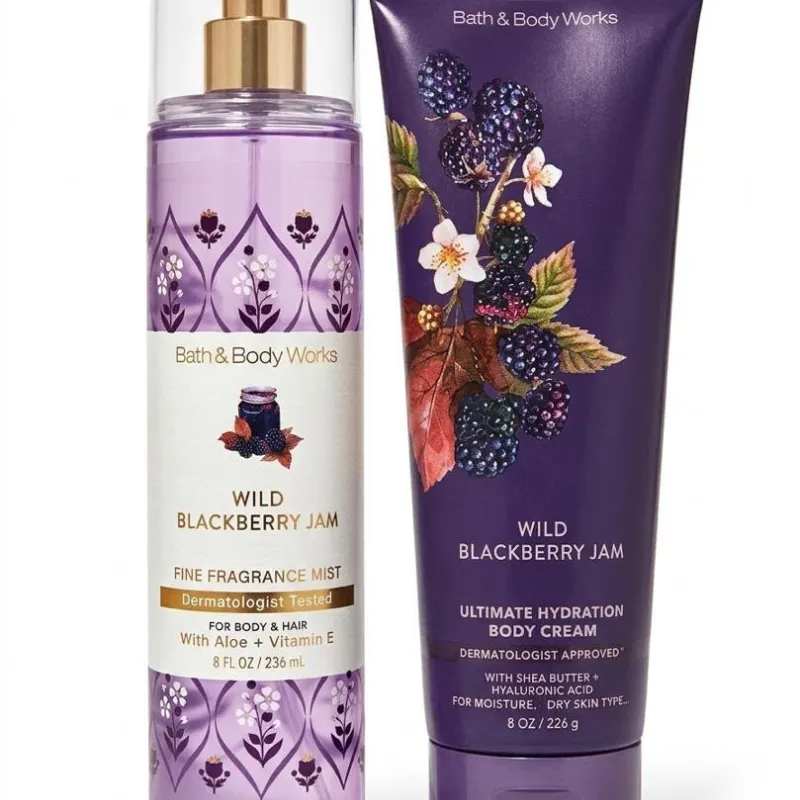 Set Colonia y Crema Bath and Body Works