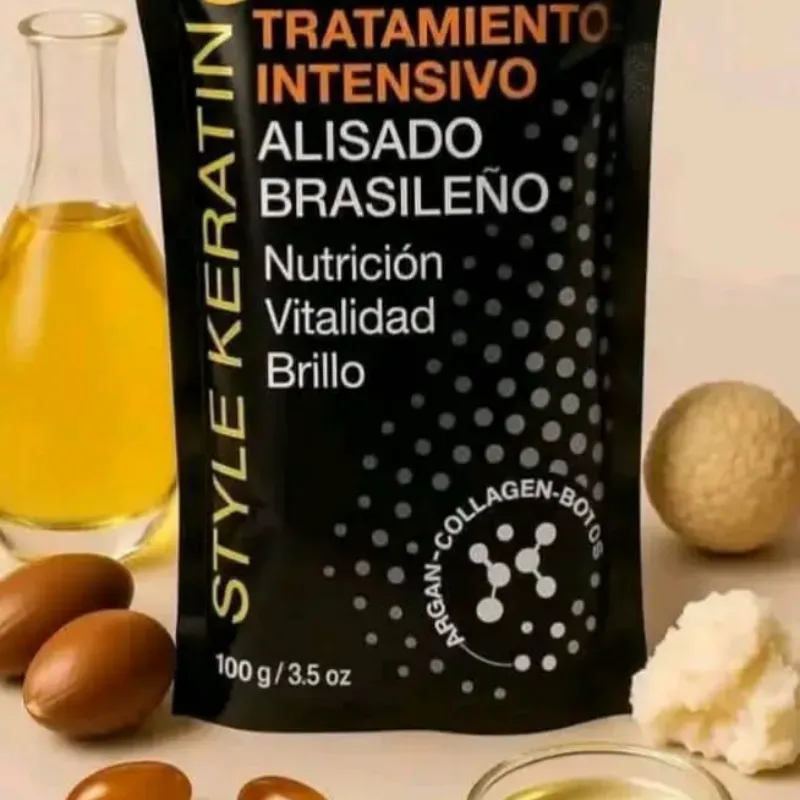 ✨ Alisado Brasileño con Keratina – Tratamiento 3.5oz Profesional