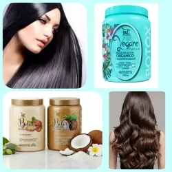 Botox Capilar Vegano, Coco y Argán – 33 oz