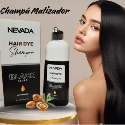 Champú Tinte Matizador Negro Nevada