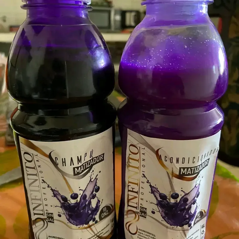 Champú y Acondicionador Matizador Plata Infinito