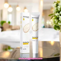 Contorno de ojos de arroz