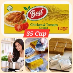 Cubitos de Tomate y Pollo para Adobar