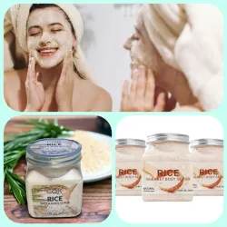 Exfoliante facial de Arroz