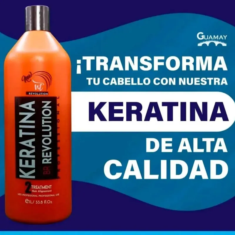 ✨ Keratina Revolution 33oz – Tratamiento de Alisado Profesional