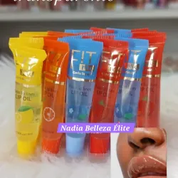 🌹 Lip Gloss Liso Transparente de Frutas