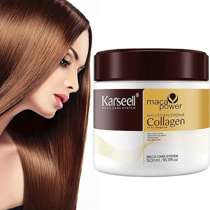 🌸 Mascarilla Capilar Karseell 16oz – Reparación Intensiva