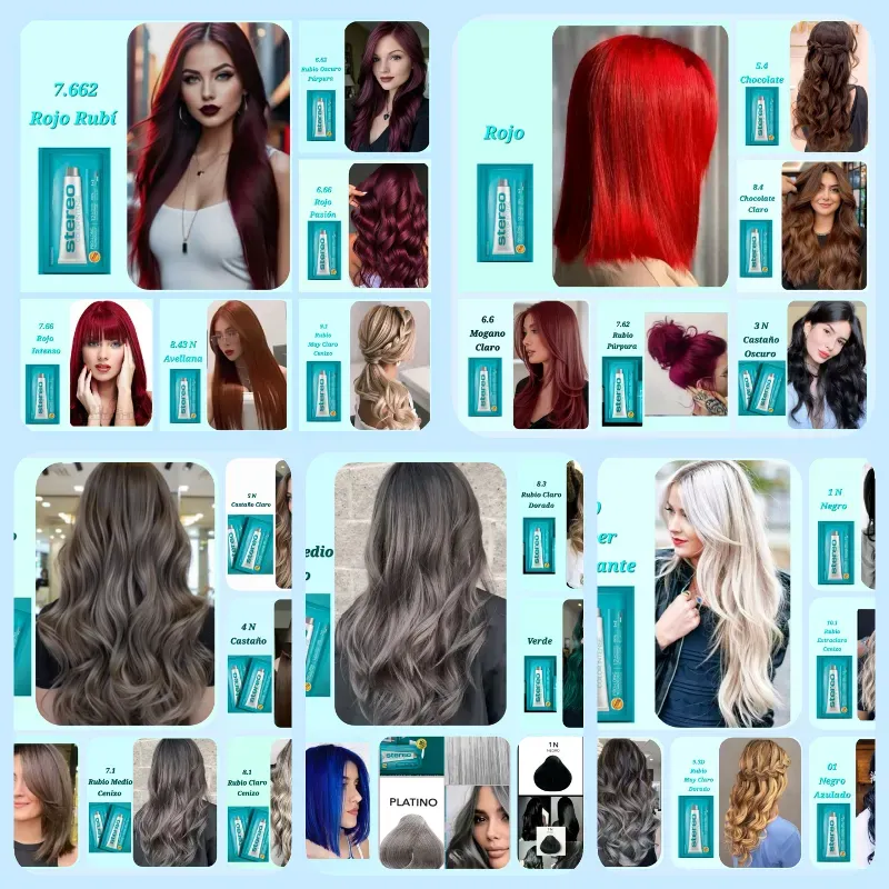 🌹 Tintes Stereo 2oz rinden 6oz