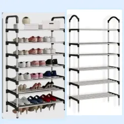Zapateras metálicas de 7 niveles