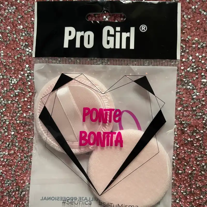 Esponjas para aplicar polvos 