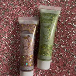 Glitter en gel 