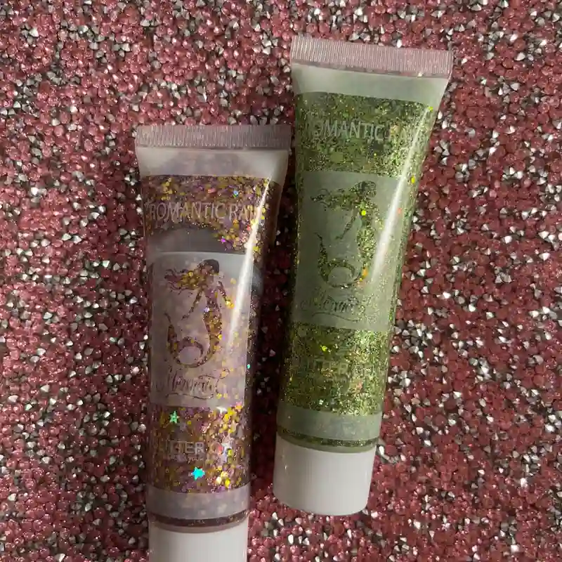 Glitter en gel 