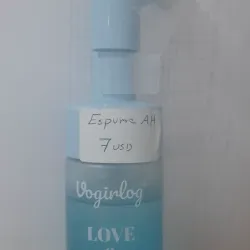 Limpiador facial Ácido Hialurónico con Rosas