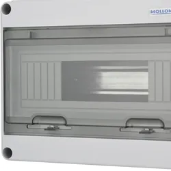 Caja de distribución eléctrica con caja