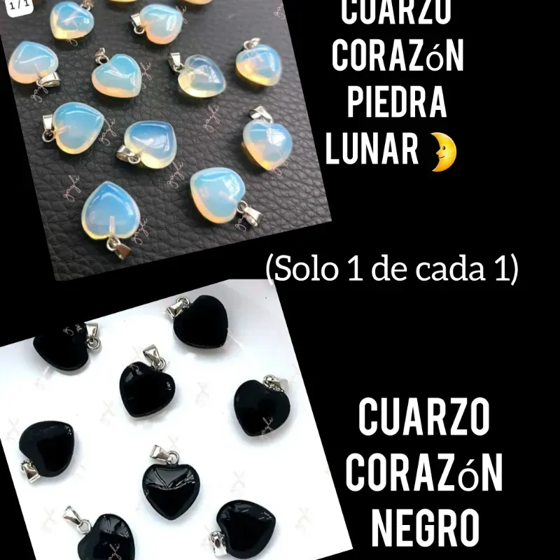 Cuatzos en forma de corazon 