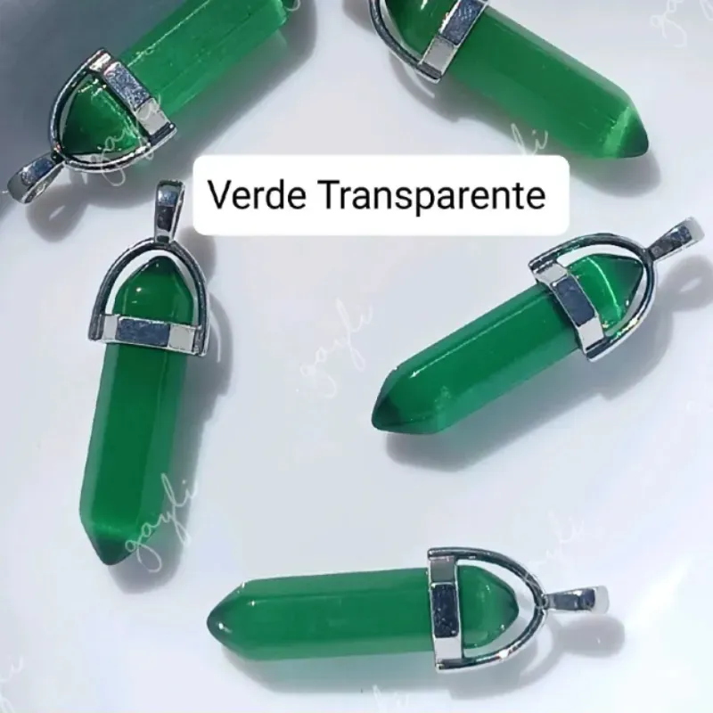 Hexagonal verde transparente 💚 