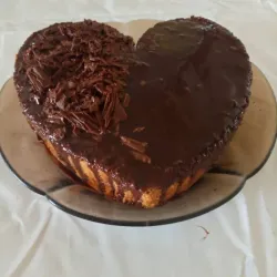 Panetela en forma de ❤️