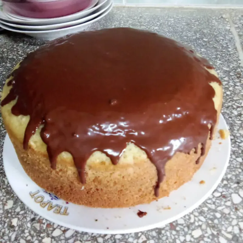 Panetelas cubierta de chocolate 