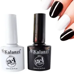 Esmalte de gel 10ml Blanco y Negro