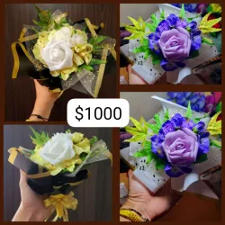 Ramos de rosas de Foami