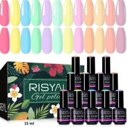 Esmaltes colores pasteles