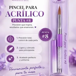 Pincel Acrílico #8