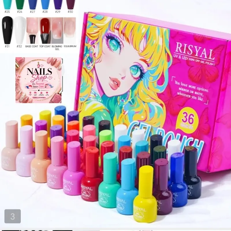Set de esmaltes 36 un