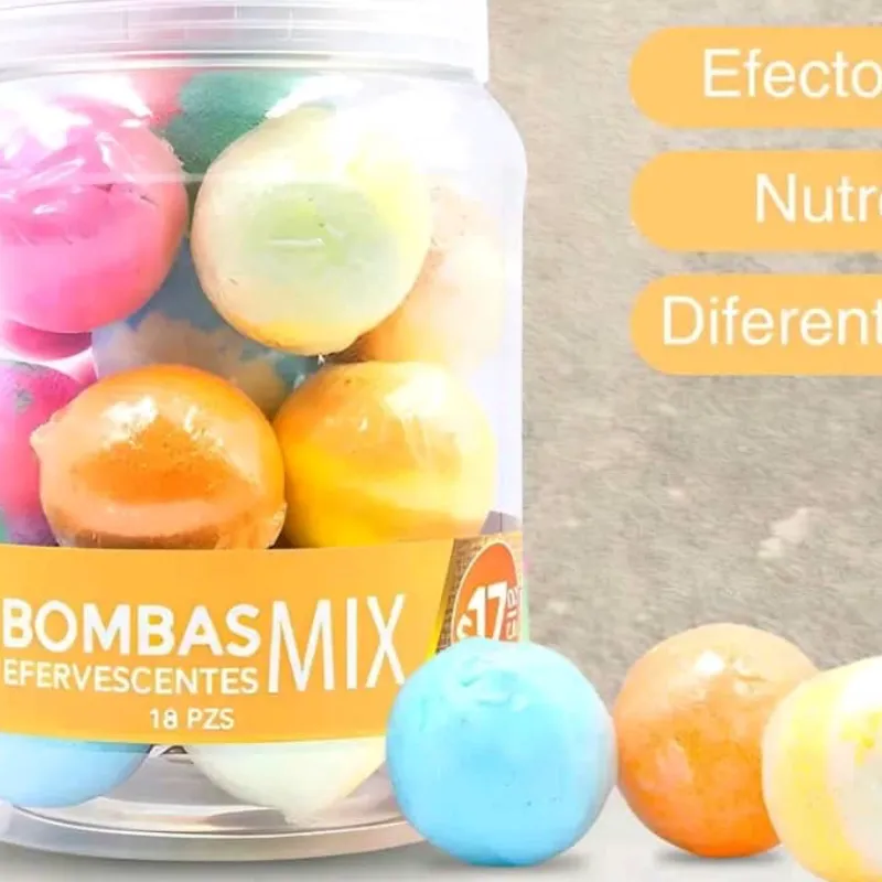 Bombas efervescentes grandes 