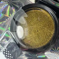 Efecto espejo dorado sólido 