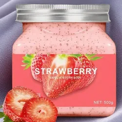 Exfoliante de fresas