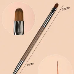 Pincel doble para gel